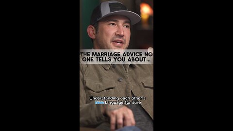 Marriage advice no one will tell you about