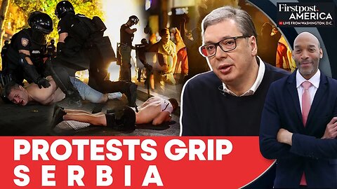 Thousands Set Up Street Blockades In Serbia After Crackdown On Protesters Firstpost America N18G