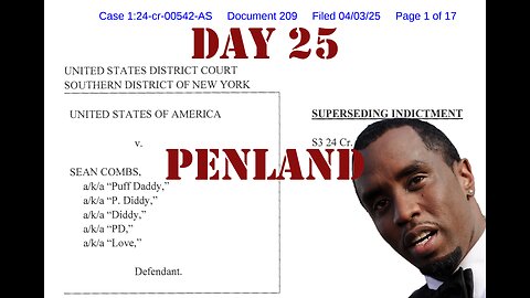 United States v. Combs: Diddy on Trial Day 25 (June 17, 2025)