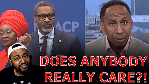 Stephen A Smith GOES OFF ON NAACP President For REFUSING To Invite Trump To Speak At WOKE Convention