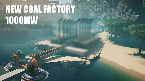 ⚡ Mega Coal Power Plant! 1000MW Energy Boost in Satisfactory 🔥