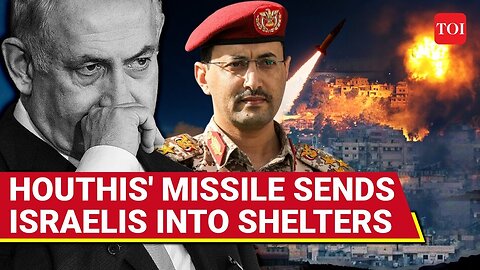 Tel Aviv In Chaos: MILLIONS Of Israelis HIDE In Bomb Shelters As Houthis Fire Ballistic Missile