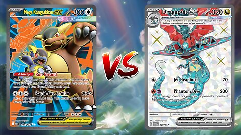 Pokemon TCG Live Mega Kangaskhan EX Bouffalant VS Dragapult EX!!