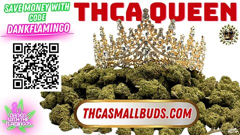Bulk Wholesale Blue Dream & THCA Queen Allegra from THCA Small Buds! Dankin with the Flamingos!!