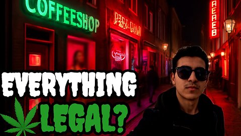 INSIDE THE STREET WHERE EVERYTHING IS LEGAL - AMSTERDAM