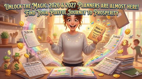 Unlock the Magic of Planners: 2026 and 2027 Are Almost Here!