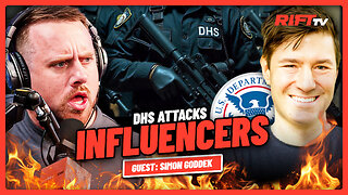 DHS TARGETS Online Right Wing Influencers For “ANTISEMITISM”? | The Rift | Guest: Simon Goddek