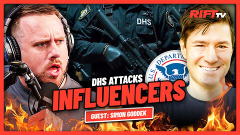 DHS TARGETS Online Right Wing Influencers For “ANTISEMITISM”? | The Rift | Guest: Simon Goddek
