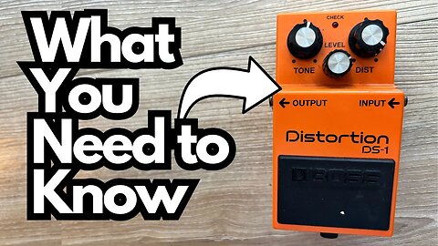 The BOSS DS-1 - A Legendary (But Imperfect) Pedal IMO