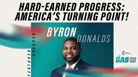 🎥 Byron Donalds thanks Turning Point Action and explains the hard work it takes to get out the vote