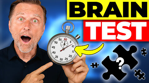 DO NOT Fail This Brain Test (For Early Dementia)