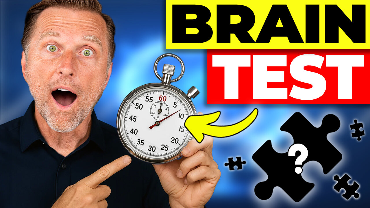 DO NOT Fail This Brain Test (For Early Dementia)