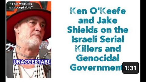 "O'Keefe & Shields Discuss Israeli Serial Killers and Genocidal Governments"
