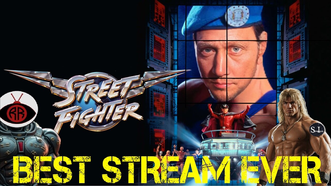 Space Ice & Redeye: Street Fighter - JCVD & Raul Julia Save Mankind