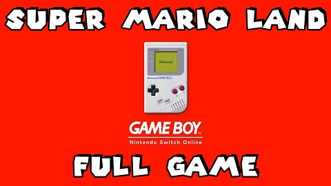 Rumble Studio Stream: Super Mario Land