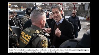 Illinois mayor & Patriot Border Patrol Chief face off during immigration enforcement sweep