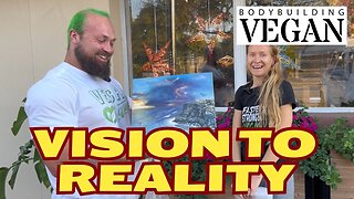 My Vision Brought to Life | Custom Sketchbooksbykristen Painting on Animal Rights, Storms & Dreams