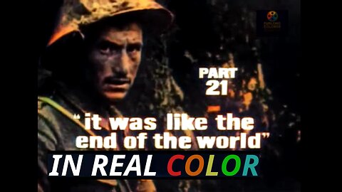 🎖️ The Great War — BBC Documentary (1964) — 21 — It Was Like the End of the World — In Real Color