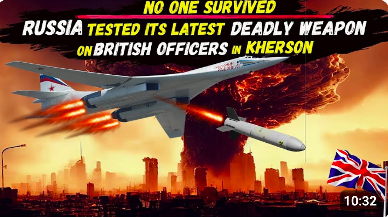 Russia used the world's most powerful supersonic weapon against British officers: No one survived