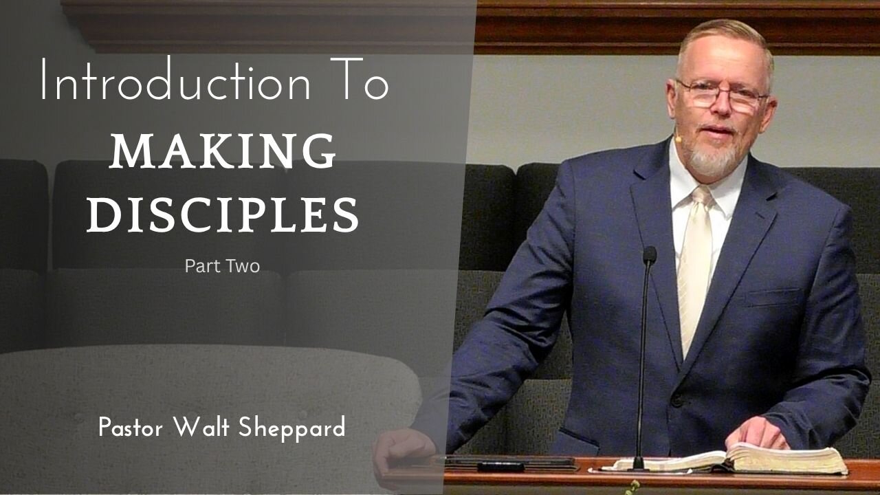 Introduction To Discipleship Part 2--Sun PM--June 29, 2025