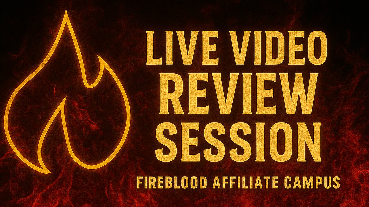 Live Video Review Session