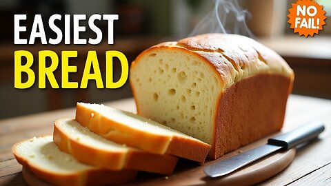 Easiest Bread Baking Method at Home | Soft, Fresh & Foolproof