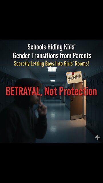 Schools Hiding Kids' Gender Transitions from Parents – Betrayal, Not Protection
