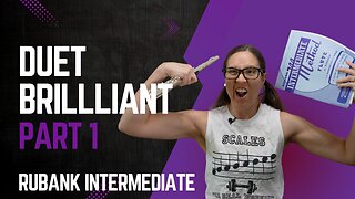Duet Brilliant Pt 1 Flute Tutorial from the Rubank Intermediate Method for Flute