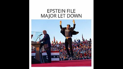 Epstein Files Major Let Down, Why????