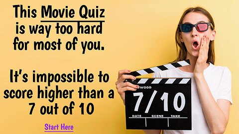 HARD Movie Quiz