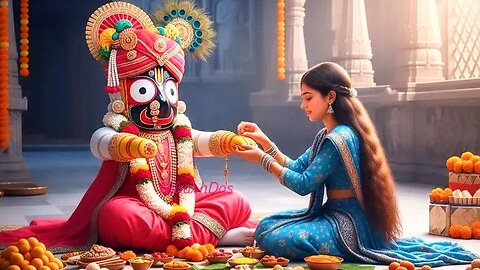 Happy Rakhi 💐 Blessings of Lord Jagannath & Maa Subhadra on every sibling bond. Jai Jagannath!