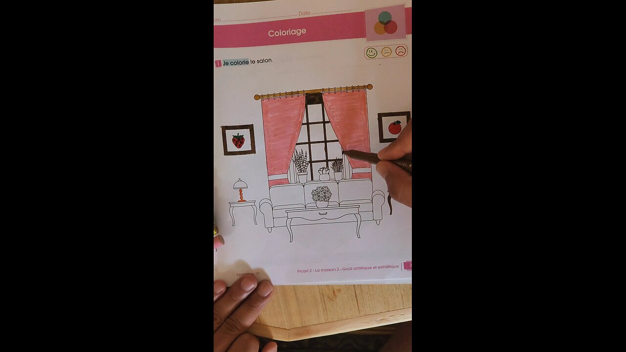 Coloring ๐๐โฅ๏ธ๐งกโค๏ธ