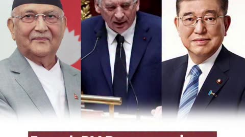 French PM Bayrou resigns,