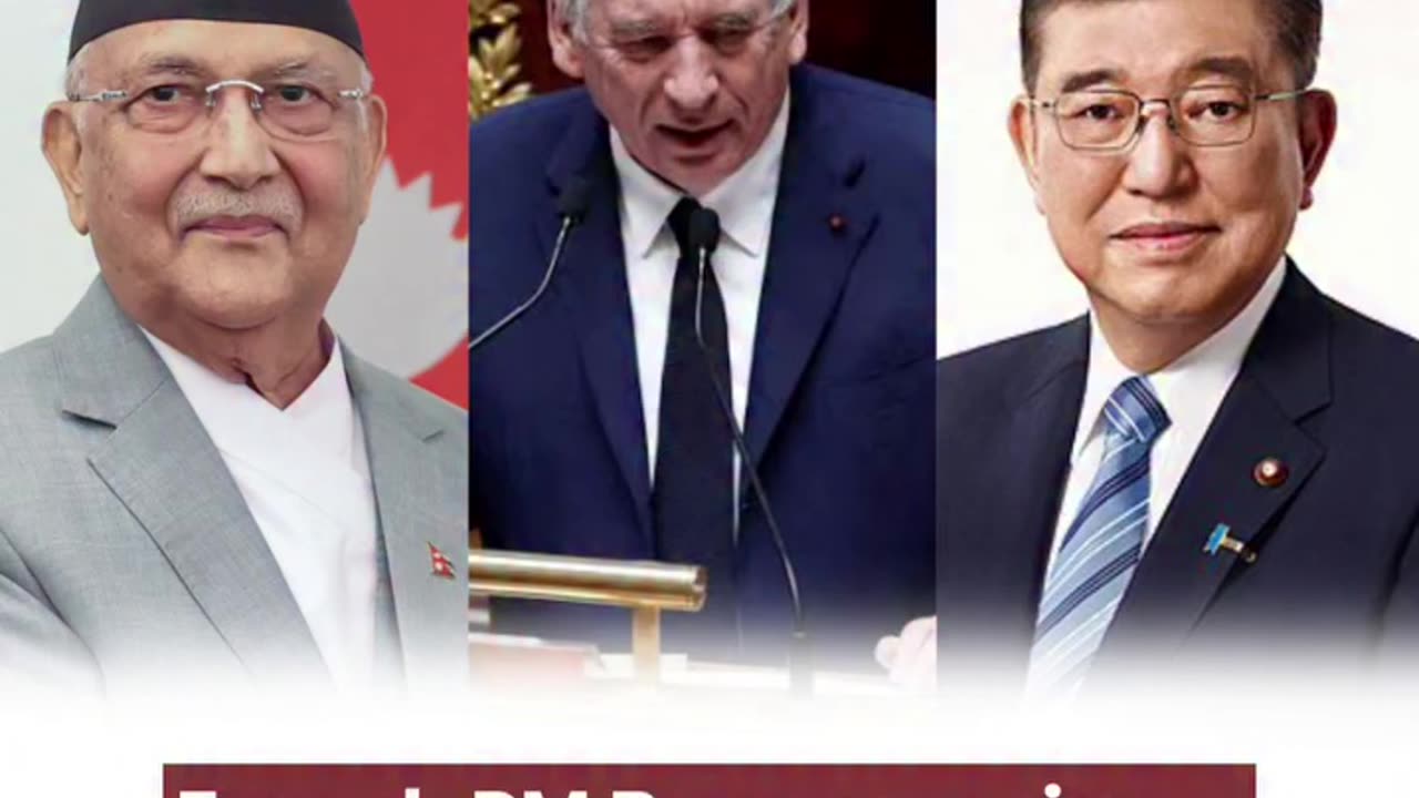 French PM Bayrou resigns,