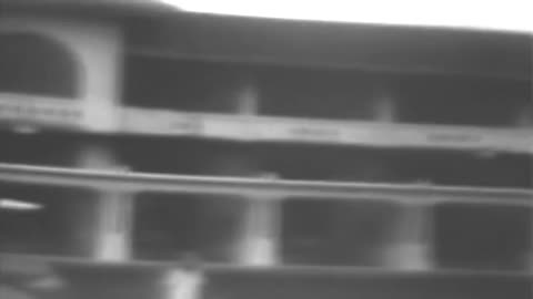 Captured Japanese film scenes in unidentified town 1928