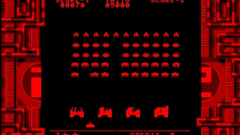 VB Longplay - Space Invaders - RED - JP