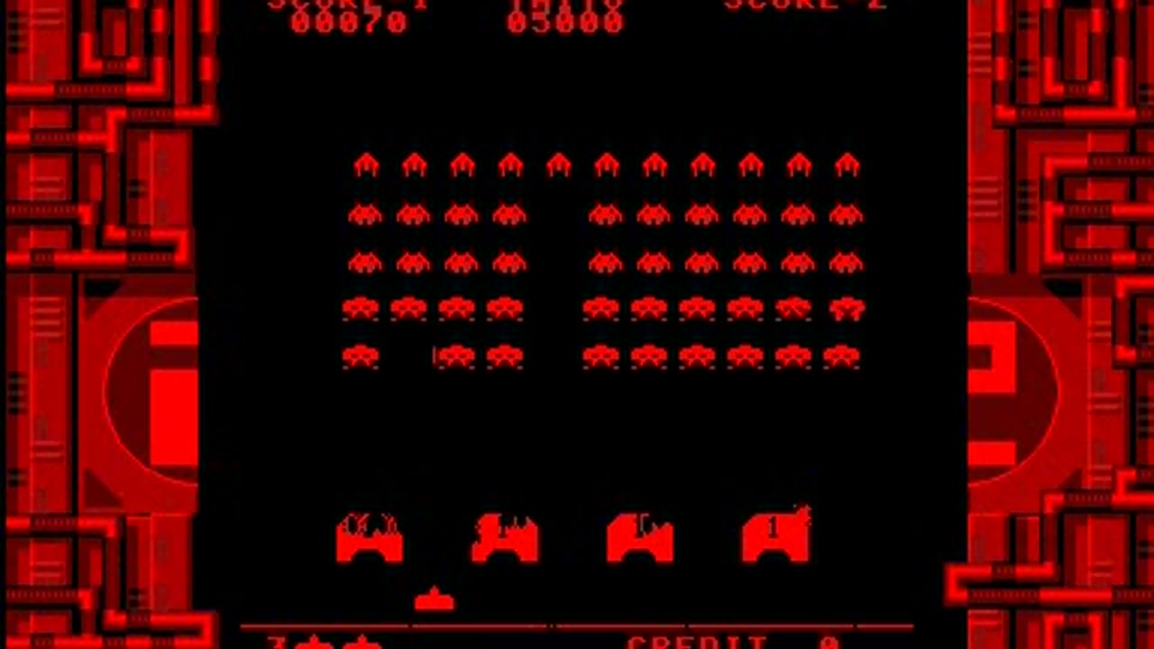 VB Longplay - Space Invaders - RED - JP