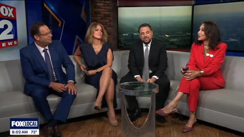 Fox2Detroit's Super Lovely Deena Centofanti With Her Gang On 080825