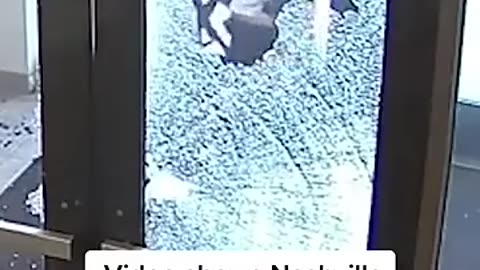 Video shows #nashville shooter entering #school