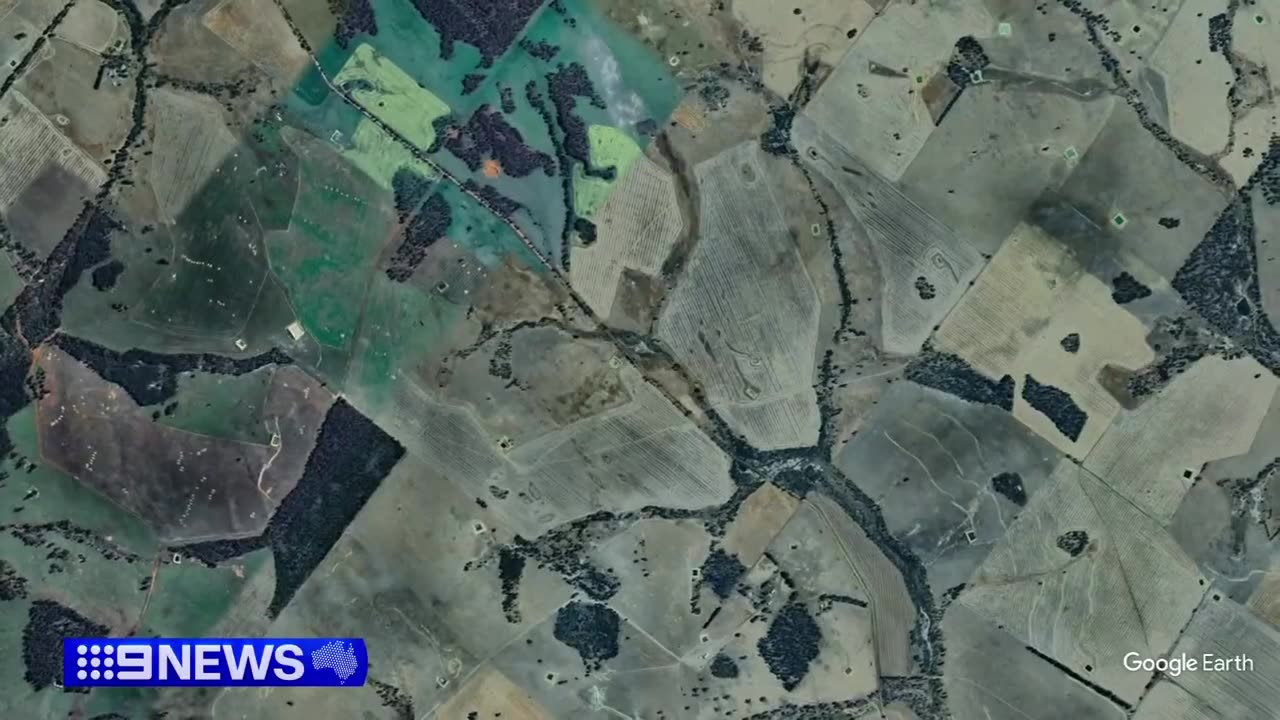 Alleged crime spree comes to a fiery end - 9 News Australia