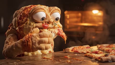 Creepy ASMR: Monster Eats Human Leftovers | Weird Food Animation