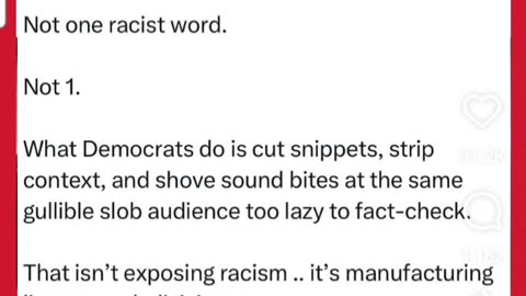 Charlie Kirk was not racist