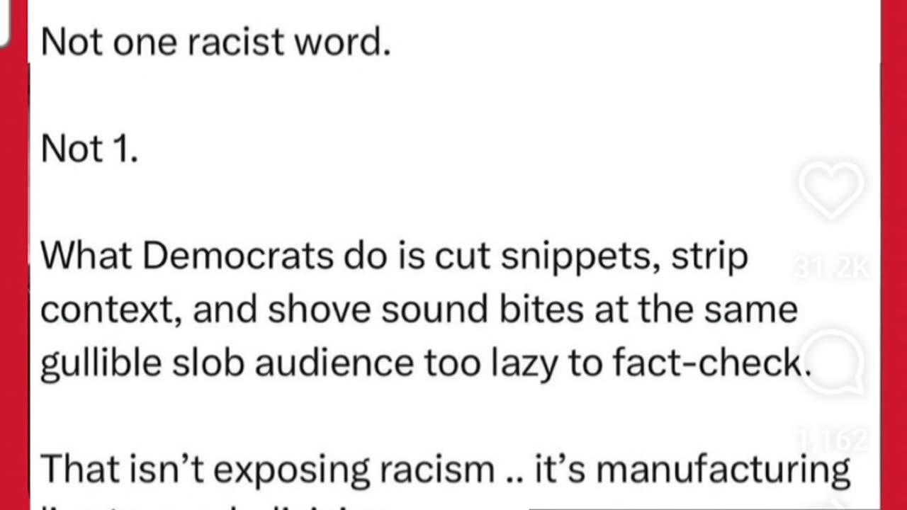 Charlie Kirk was not racist