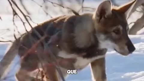 El pequeño lobo no pudo sobrevivir sin su madre #sorprendente😮😮 #paratiiiiiiiiiiiiiiiiiiiiiiiiiiiii