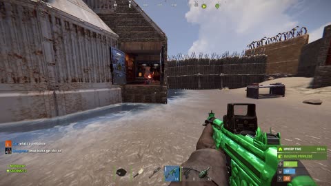 Farming and Base Flex later We Rocket Raid with the Boyz