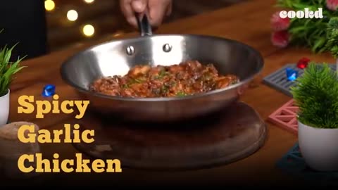 Breaking: Spicy Garlic Chicken | Chicken Starters Recipe | Chicken Recipes | Coo