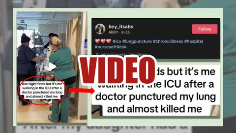 Fact Check: Promotion Does NOT Show Young Woman Harmed By Energy Drinks -- Woman With Punctured Lung