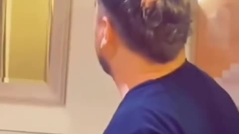 A man checked into a hotel, but something felt wrong.