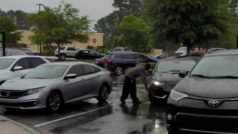 Man Stabs Over 30 Car Tires in Ballantyne Parking Lot