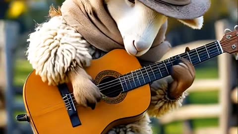 #violaoacustico #violao #ia #ovelha #animaisnotiktok #fazenda